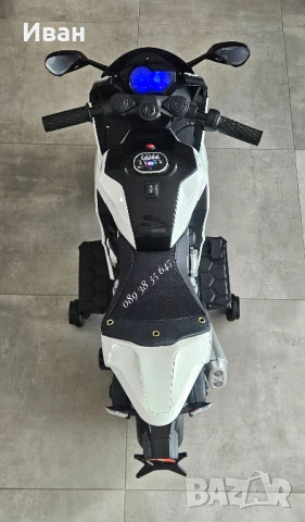 ТОП ЦЕНА!НОВО!Акумулаторен мотор Surfer с 12V батерия,мека седалка,BT, снимка 7 - Електрически играчки - 50624401