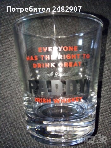 Колекционерска чаша за уиски  Paddy - 1 бр. , снимка 2 - Колекции - 42862176