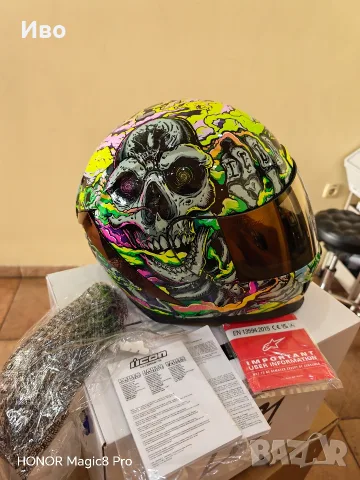 Каска  Icon.  ., снимка 2 - Аксесоари и консумативи - 56125547