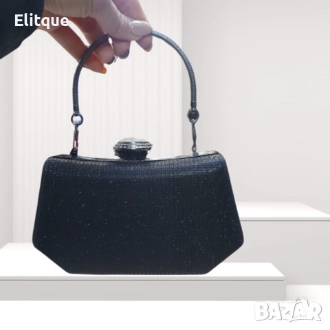 Малка дамска официална чанта с нестандартен дизайн 19/11см, снимка 2 - Чанти - 52894970