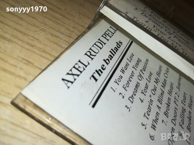 AXEL RUDI PELL-АУДИОКАСЕТА 2409211739, снимка 16 - Аудио касети - 34242416