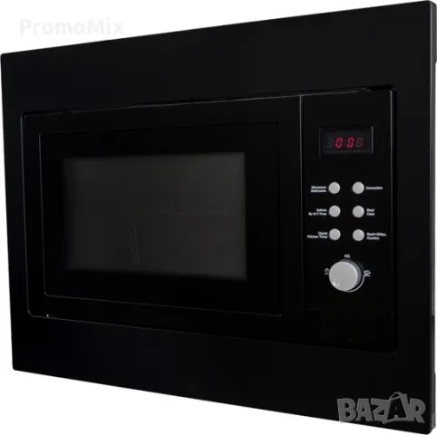 Микровълнова фурна за вграждане Exquisit EMW2546HIBLACK 25л 900W 2500W Микровълнова печка конвекция , снимка 6 - Микровълнови - 48811347
