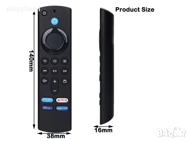 Дистанционно управление  Fire Stick TV, FireStick Lite, Fire TV Cube,, снимка 5 - Дистанционни - 55961055