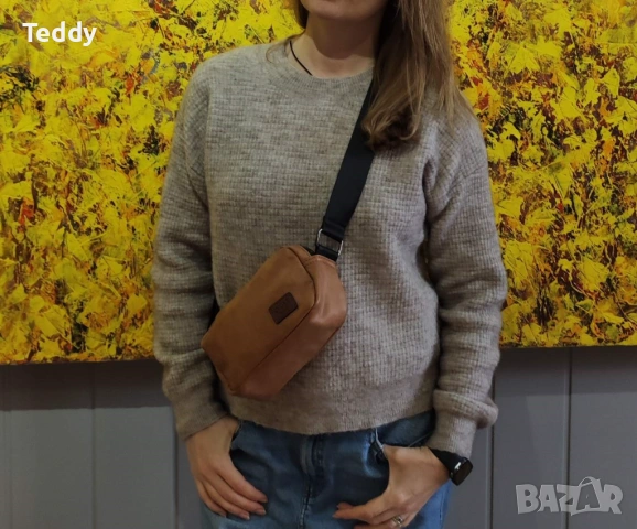 Топъл вълнен пуловер, размер M