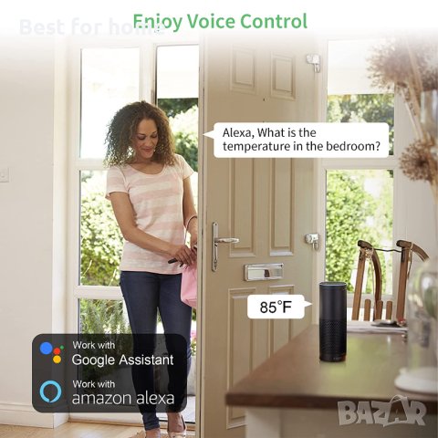 Diivoo WiFi HUB + сензор за температура и влажност, снимка 2 - Други - 40773693