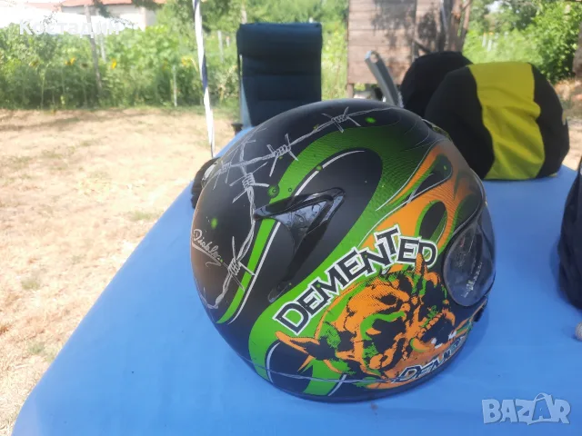 Мото каска DEMON  размер XL, снимка 7 - Аксесоари и консумативи - 56223238