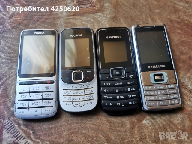 Телефони с бутони нокия и самсунг по 5лв,общо за всички 20лв, снимка 2 - Nokia - 51566902