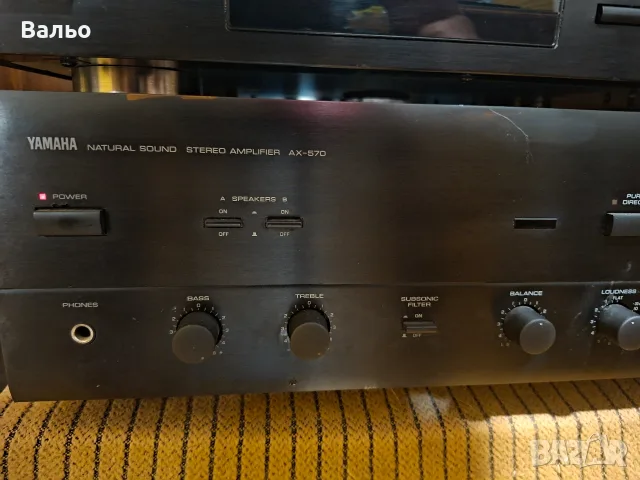 Yamaha AX'570 & KX-360, снимка 4 - Ресийвъри, усилватели, смесителни пултове - 56087037