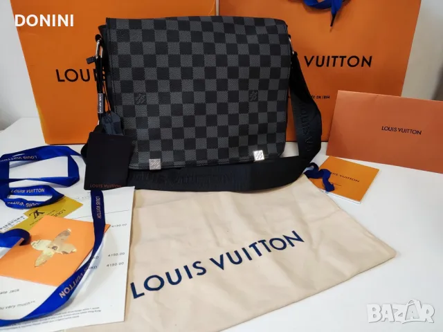 Мъжка чанта LOUIS VUITTON, снимка 1 - Чанти - 49267258