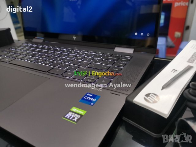 HP ENVY x360 2-in-1 Laptop 15 ,Nvidia RTX2050, Intel Core™ i7-1255U,16 GB,512 PCIe  24м гаранция, снимка 13 - Лаптопи за игри - 42823275