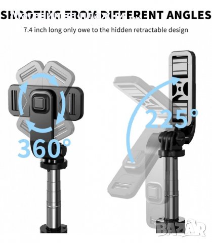CЕЛФИ СТИК И СТАТИВ-ТРИПОД С БЛУТУТ ДИСТАНЦИОННО L02 - КОД 1156, снимка 3 - Селфи стикове, аксесоари - 34119732
