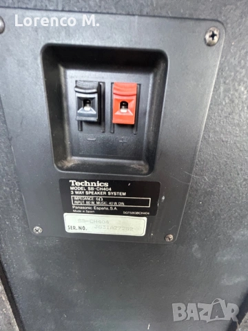 Комплект усилвател и тонколони Panasonic, Tehnics, снимка 5 - Ресийвъри, усилватели, смесителни пултове - 54309093