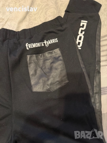 Черно спортно долнище, снимка 3 - Спортни дрехи, екипи - 52422983