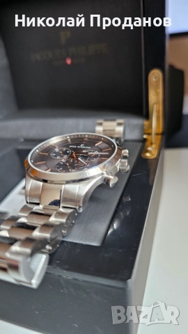 Мъжки швейцарски кварцов часовник Jacques Philippe, снимка 4 - Мъжки - 51606638