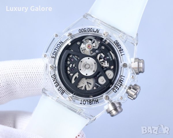 Мъжки часовник Hublot Big Bang Unico Magic Sapphire с кварцов механизъм, снимка 8 - Мъжки - 36927359