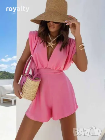 Стилен дамски гащеризон Различни цветове 