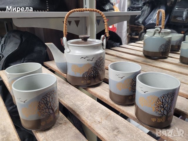  Китайски Комплект за чай- чайник + 4 бр.чашки в кутия, снимка 8 - Чаши - 39375147