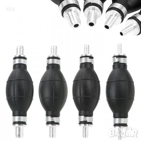 Подкачваща помпа, за дизел, гумена, 8мм или 10мм, снимка 3 - Аксесоари и консумативи - 26630159