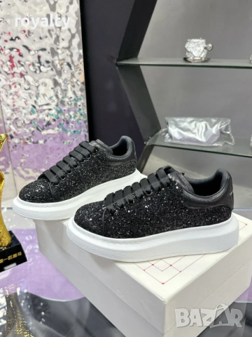 Alexander McQueen Нови Дамски Маратонки с Кутия 