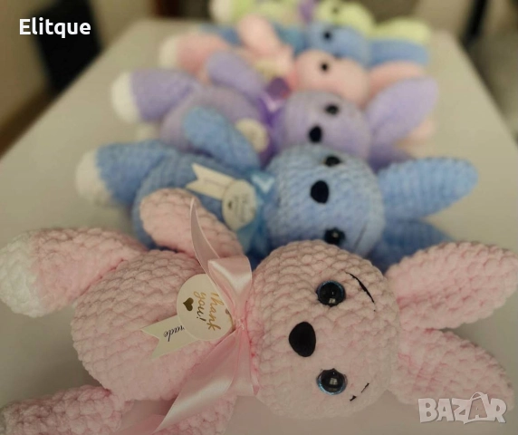 ръчно плетени играчки , снимка 3 - Плюшени играчки - 52942191