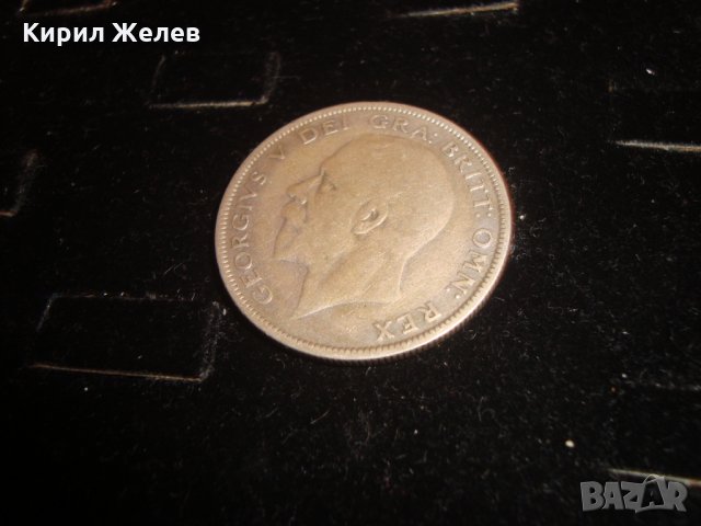 ПОЛОВИН КРОНА 1931 година ВЕЛИКОБРИТАНИЯ ДЖОРДЖ V СТАРА АНГЛИЙСКА МОНЕТА 16724, снимка 5 - Нумизматика и бонистика - 30509139