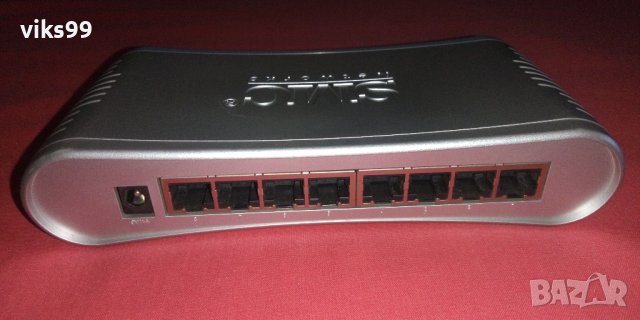 Гигабитов Суич SMC SMCGS8 EZ Switch 10/100/1000 8-Port, снимка 4 - Суичове - 40387822