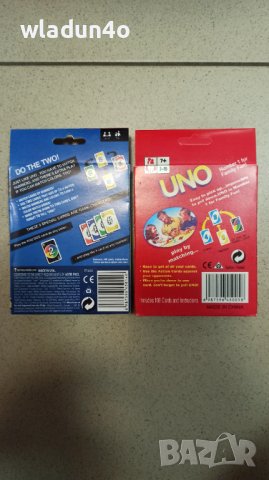 Карти UNO,DOS UNO FLIP-5лв, снимка 3 - Образователни игри - 39032149
