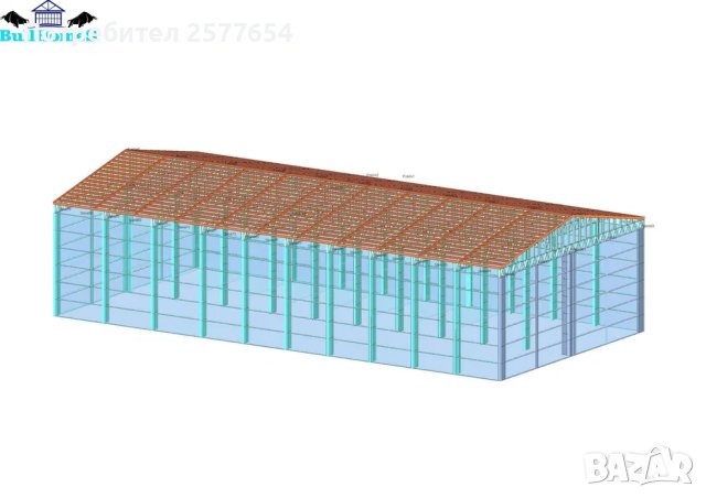 ЛИЗИНГ - Халета, Хале, Магазини, Магазин, Складове 450м2, снимка 2 - Строителни материали - 44197915