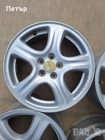ОРИГИНАЛНИ ДЖАНТИ ЗА СУБАРУ 5Х100Х56.1-16 ЦОЛА, снимка 3 - Гуми и джанти - 51675398