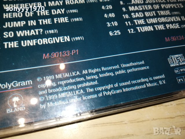 METALLICA X2 CD 0211231036, снимка 11 - CD дискове - 42820781