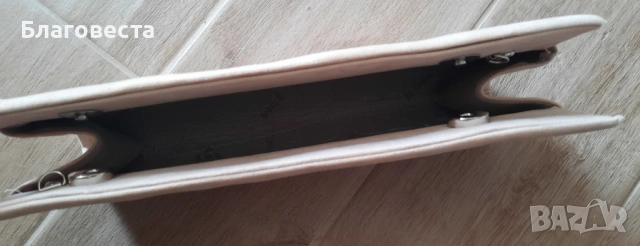 Малка дамска чанта (бежов цвят) , снимка 3 - Чанти - 53998729