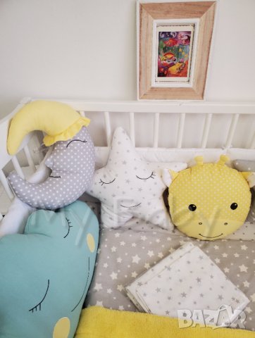 Спален комплект възглавнички за бебе, снимка 2 - Спално бельо и завивки - 31902676
