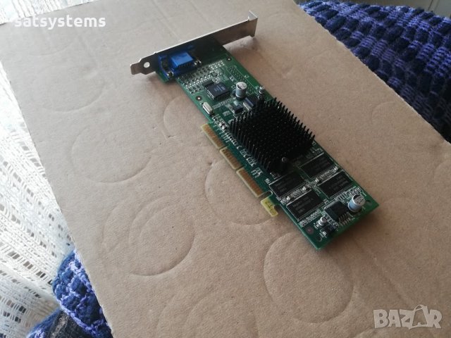 Видео карта NVidia GeForce 2 Asus MX400 32MB DDR 64bit AGP, снимка 4 - Видеокарти - 35428076