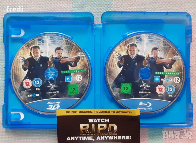 R.I.P.D. (2013) РПУ Оня свят 3D (blu-ray disk) х 2 без бг субтитри, снимка 3 - Blu-Ray филми - 29989194