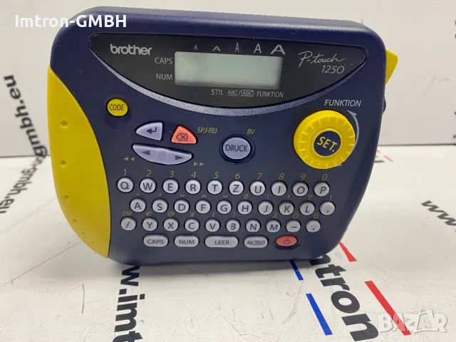 Принтер за етикети Brother P Touch 1250 с включена лента + куфар, снимка 3 - Принтери, копири, скенери - 50201321