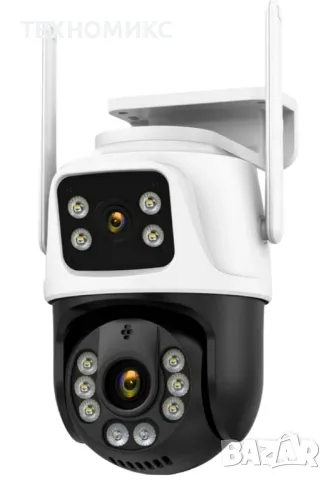 Двойна камера с AI WiFi 6 Mpx iCSee, снимка 5 - Камери - 48557156