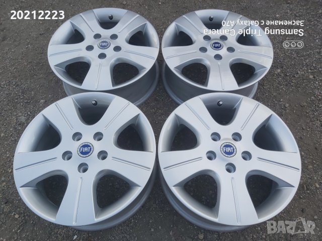 4 броя алуминиеви джанти за Fiat Sedici,Suzuki  16, снимка 2 - Гуми и джанти - 36697425