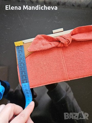 Луксозен Клъч, чанта, портмоне ретро, бохо, снимка 7 - Портфейли, портмонета - 44156885