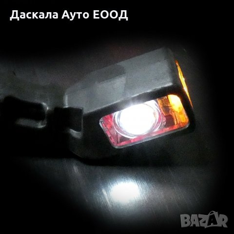 1 бр. ЛЕД LED ЛЕД рогчета габарити токоси 12-24V , BK118RYW , снимка 4 - Аксесоари и консумативи - 35587884