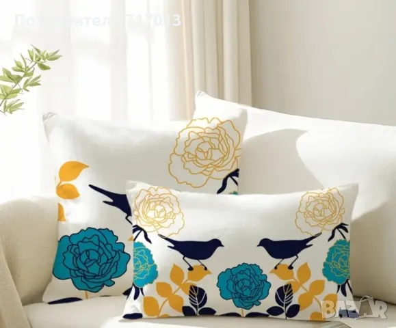 Декоративни калъфки за възглавници 40x40, снимка 2 - Възглавници - 31262319