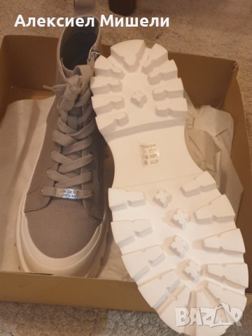 Дамски сиви боти Steve Madden + плътно яке, снимка 2 - Дамски боти - 39448182