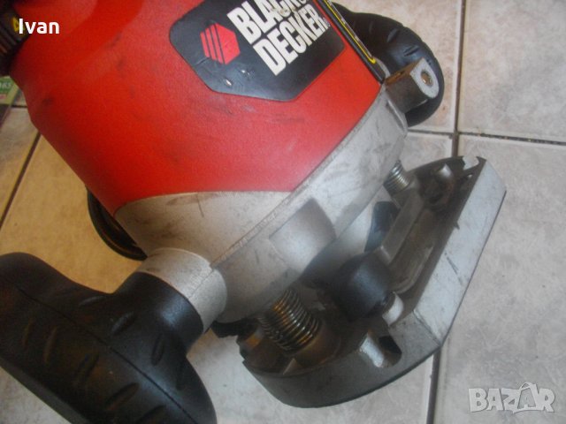 1100 Вата-Английска Оберфреза-5А-8000-20 000 об/мин-Black Decker KW850E, снимка 13 - Други инструменти - 33740036