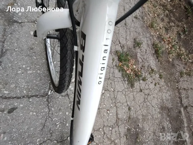 Детски/юношески хибриден велосипед B'Twin (Decathlon) Original 100, 24", снимка 10 - Велосипеди - 56050021