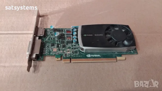 Видео карта NVidia Quadro 600 1024MB GDDR3 128bit PCI-E, снимка 5 - Видеокарти - 56455911