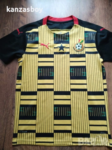 Puma Ghana 2021-22  Away Shirt - футболна колекционерска тениска ХЛ, снимка 5 - Тениски - 54032288