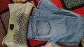 134-140 Лот зимни дрешки Блузи и дънки HM, Palomino , снимка 3