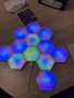 Смарт RGB LED Шестоъгълни Панели за Стена (12 бр.) – Гейминг Осветление / Музикален Ритъм, снимка 4
