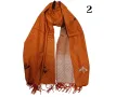Елегантен дамски шал с омбре дизайн - Стил и топлина за всеки ден, снимка 3