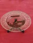 Сувенирна, кристална чиния Сингапур. , снимка 1