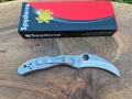 Сгъваем нож Spyderco Harpy C08 с метална дръжка, снимка 2